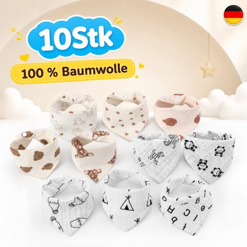 10x baby lätzchen - baby,