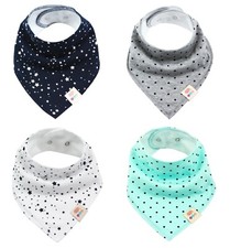 4x Dreieckstücher Baby