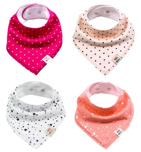 Dreieckstücher baby - 4x,
