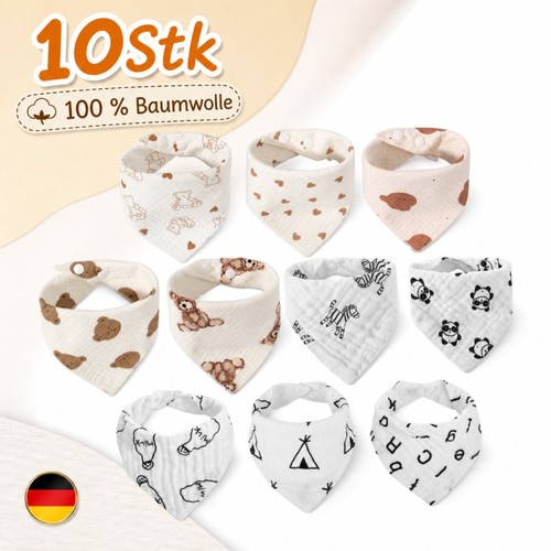 Lätzchen stück baumwolle - 10,