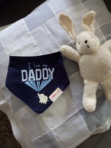 Baby blau daddy lätzchen - baby,