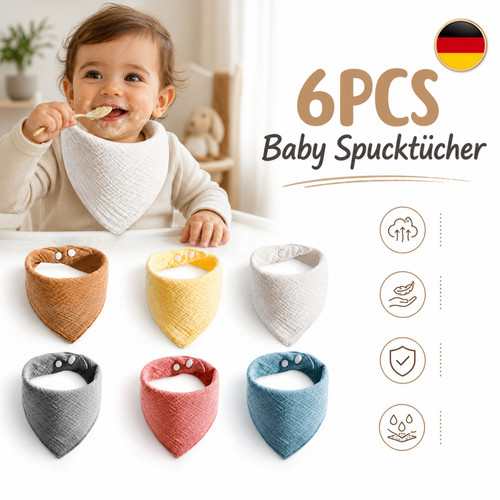 Spucktücher 6er pack - spucktücher,