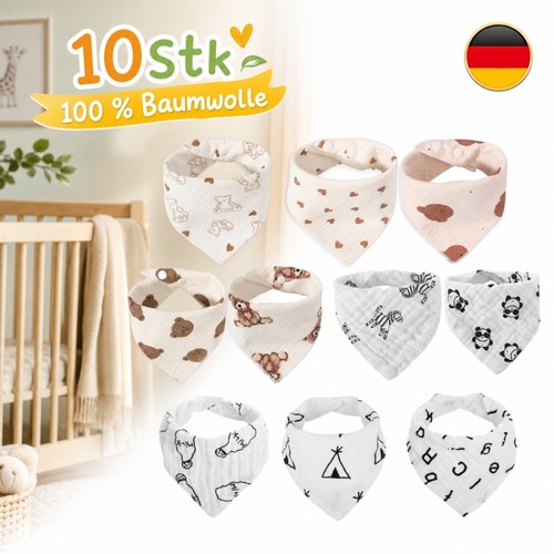 Spucktuch lätzchen 10x baby - spucktuch,